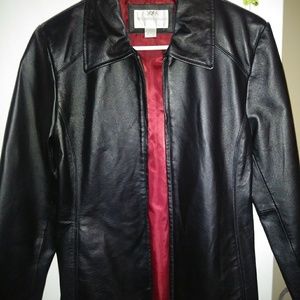 Women's Black Leather Jacket